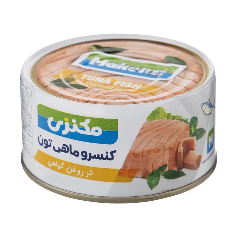 کنسرو ماهی تون مکنزی در روغن گیاهی – 180 گرم