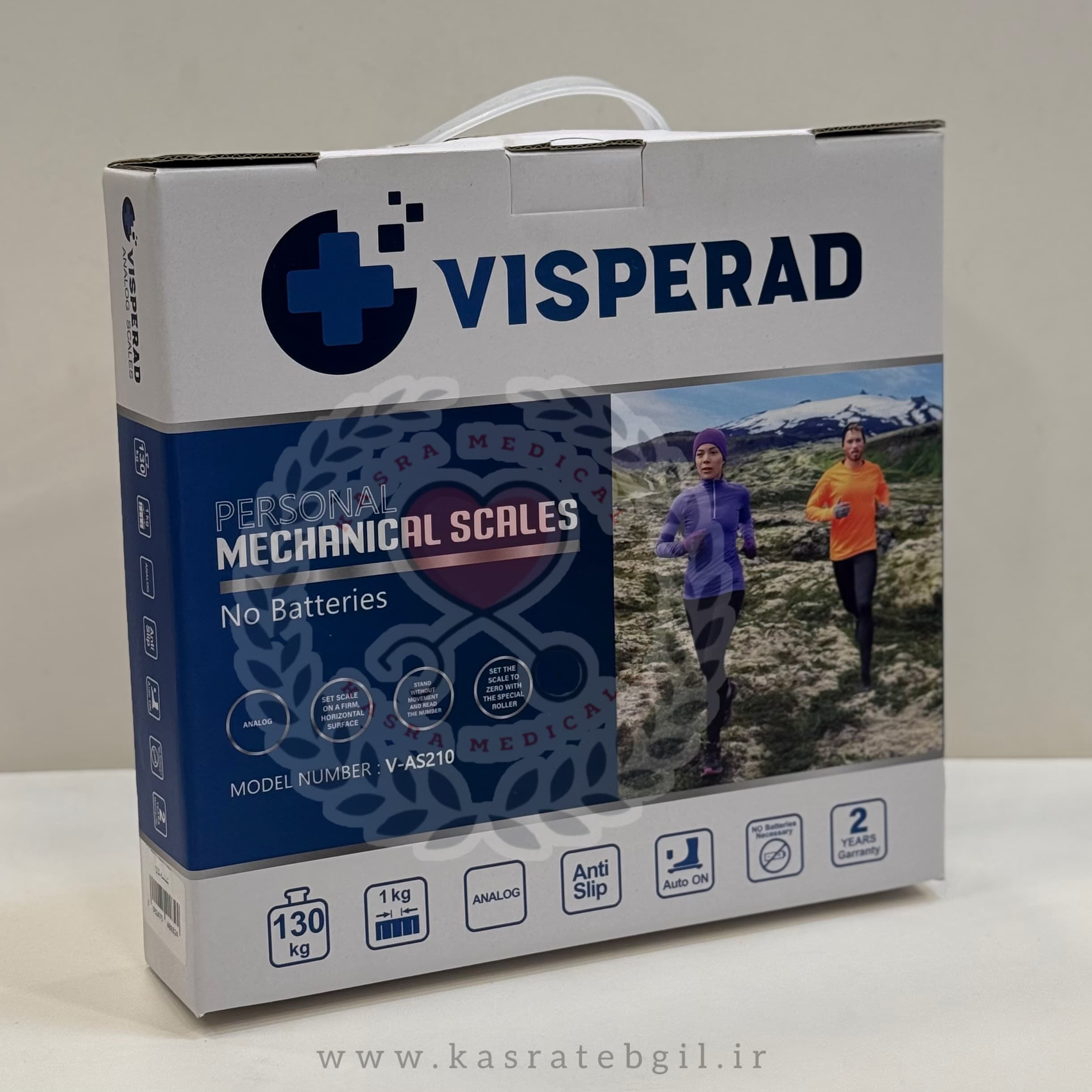 ترازو عقربهای ویسپرد مدل V-AS210 — تصویر ۲