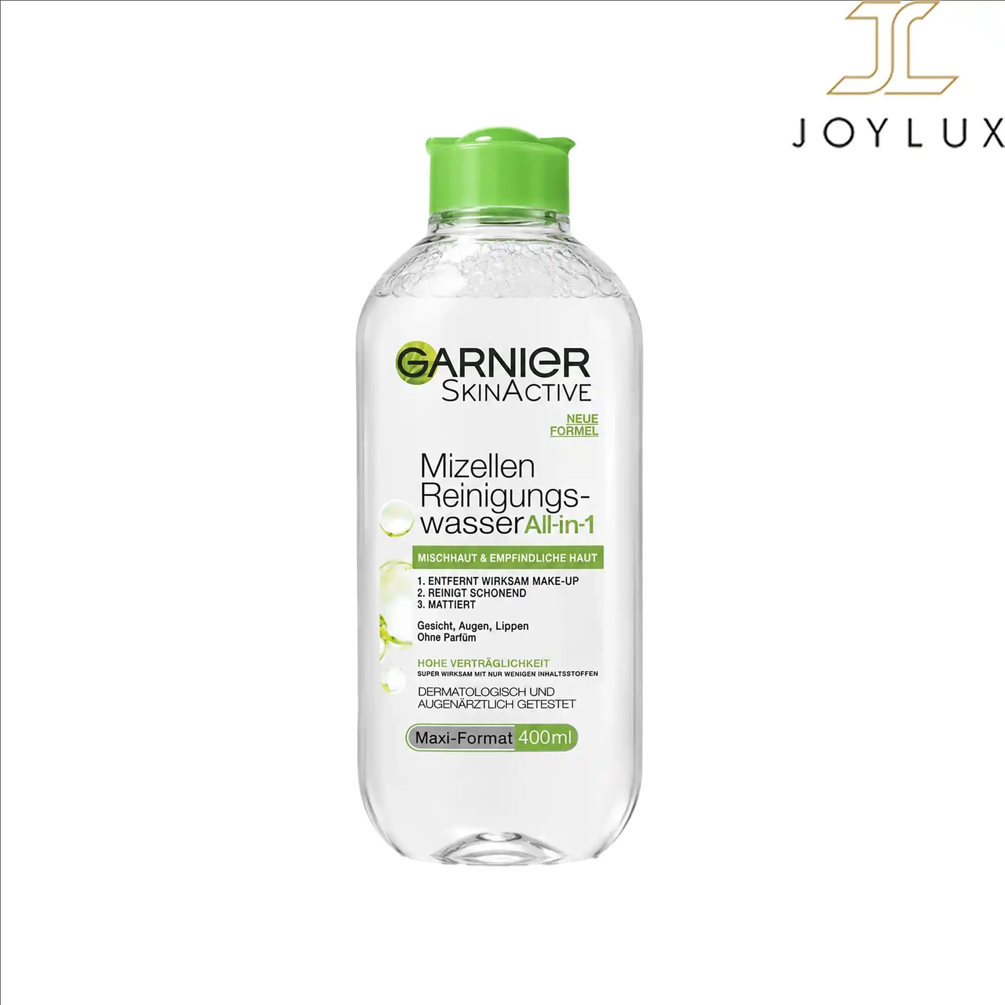 میسلار واتر گارنیر مدل SkinActive مناسب پوست چرب حجم 400 میلی لیتر