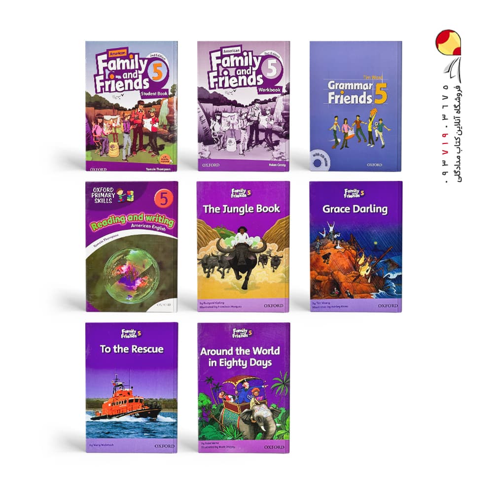پک هشت جلدی Family and Friends 5 فمیلی فرندز — تصویر ۲