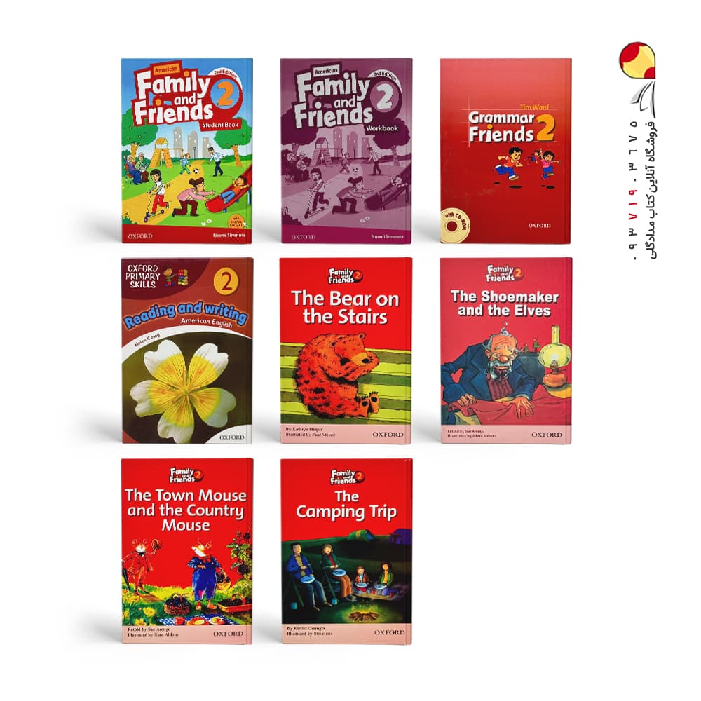 پک هشت جلدی Family and Friends 2 فمیلی فرندز — تصویر ۲