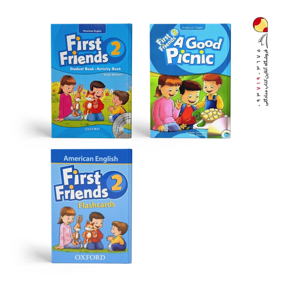 کتاب American First Friends 2 فرست فرندز ( پک 3 جلدی ) — تصویر ۲