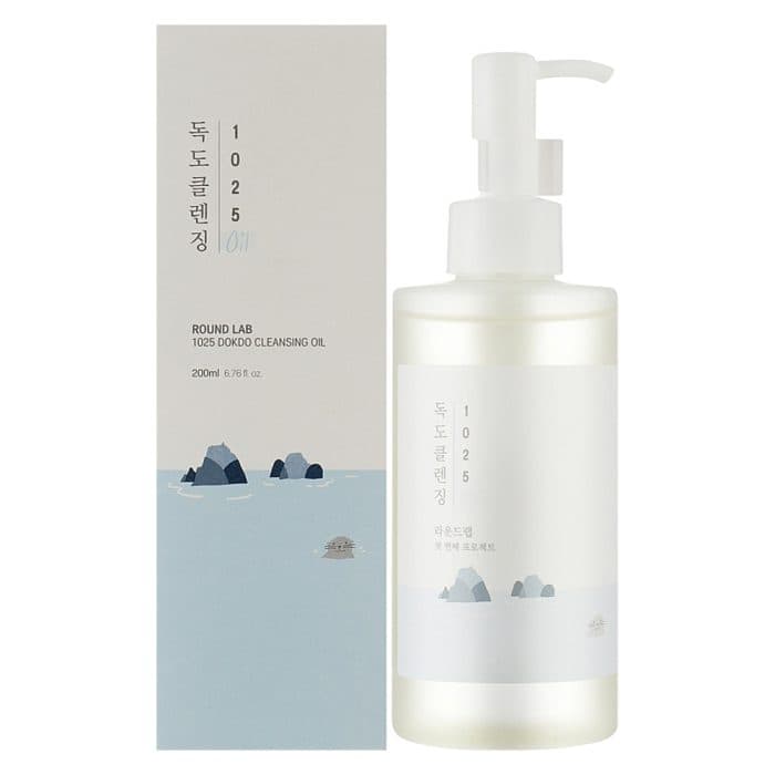 روغن پاک‌کننده ۱۰۲۵ دوکدو راندلب 200 میل ROUND LAB – 1025 Dokdo Cleansing Oil — تصویر ۸
