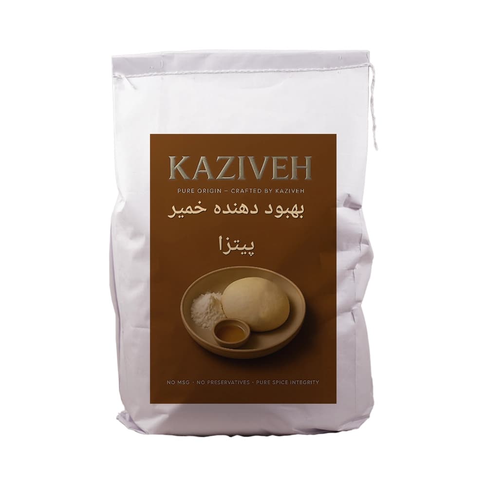 بهبود دهنده خمیر پیتزا ۵ کیلوگرمی کازیوه — تصویر ۲