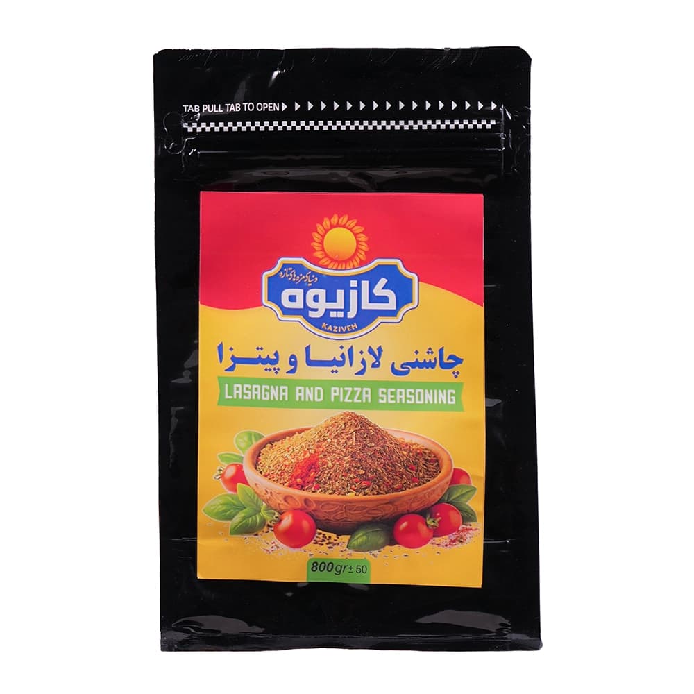چاشنی پیتزا و لازانیا ۸۰۰ گرمی کازیوه