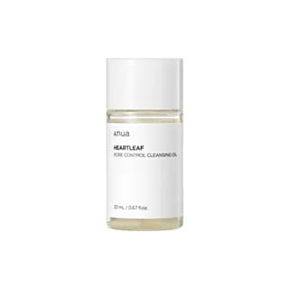 روغن پاک کننده و کنترل منافذ آنوا حاوی عصاره هوتونیا کوردتا 20 میل Anua Heartleaf Pore Control Cleansing Oil — تصویر ۳