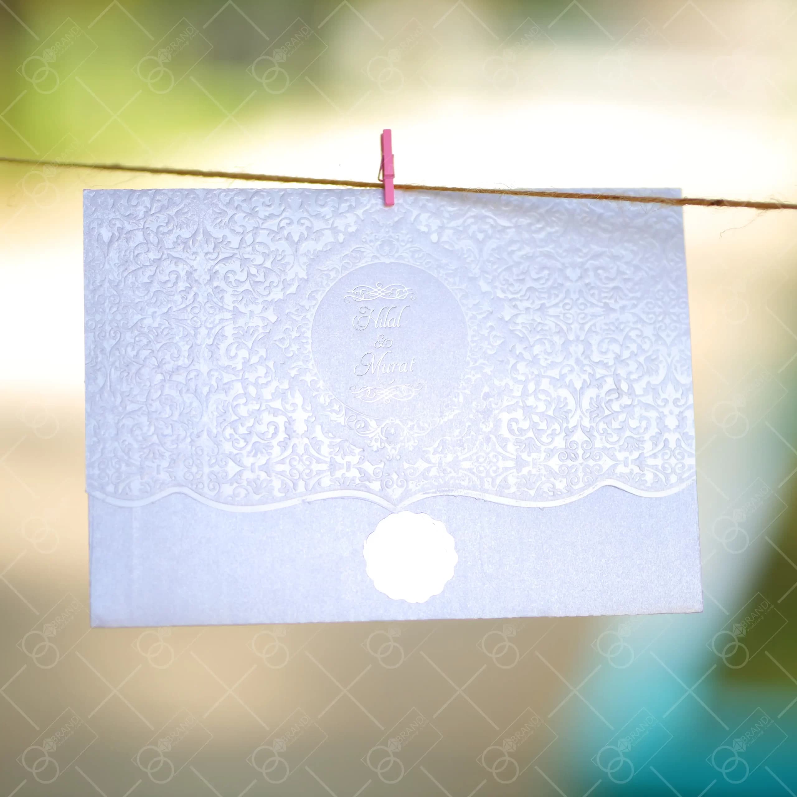 کارت عروسی کلاسیک مدل Sina — تصویر ۸