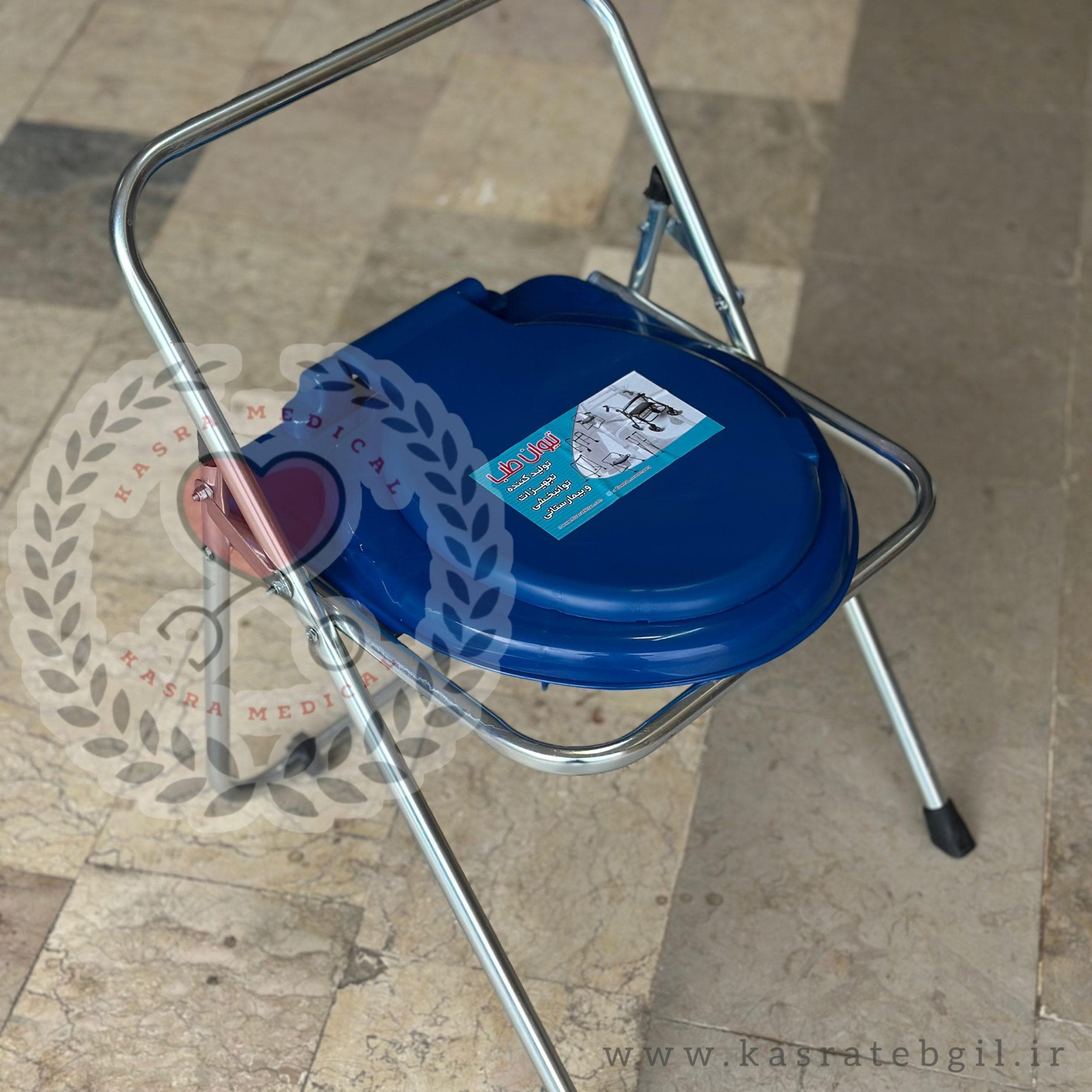 توالت فرنگی تاشو گالوانیزه تیوان طب — تصویر ۷