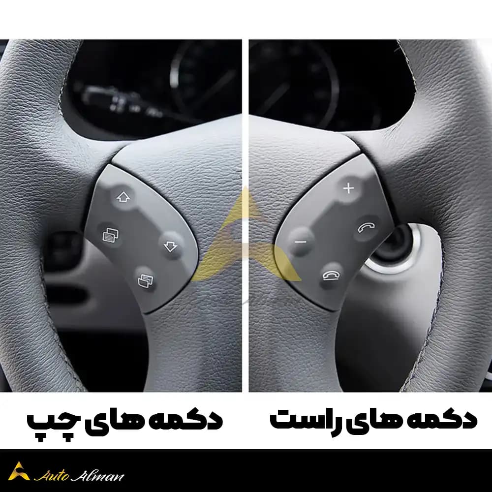 دکمه اینتر فیس فرمان بنز E W211 — تصویر ۳