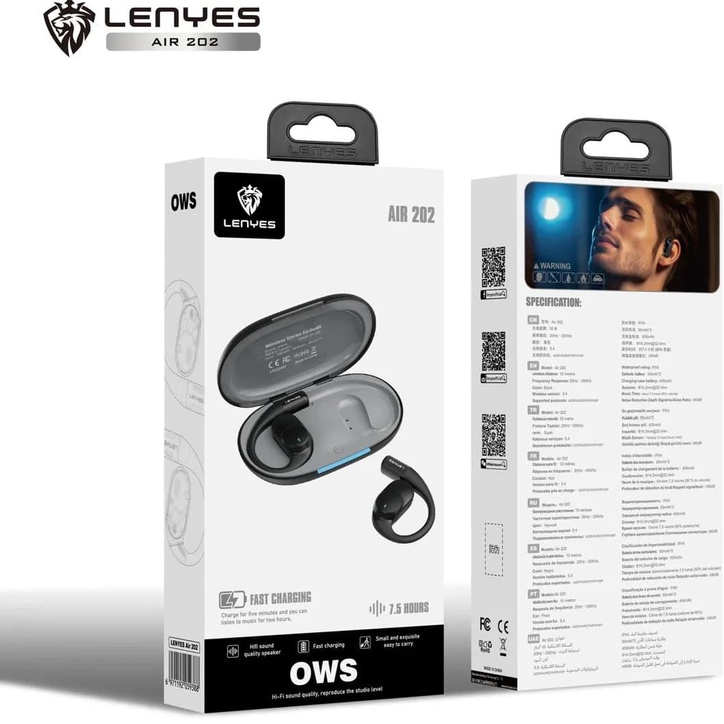 هندزفری بی سیم Lenyes Air 202 TWS