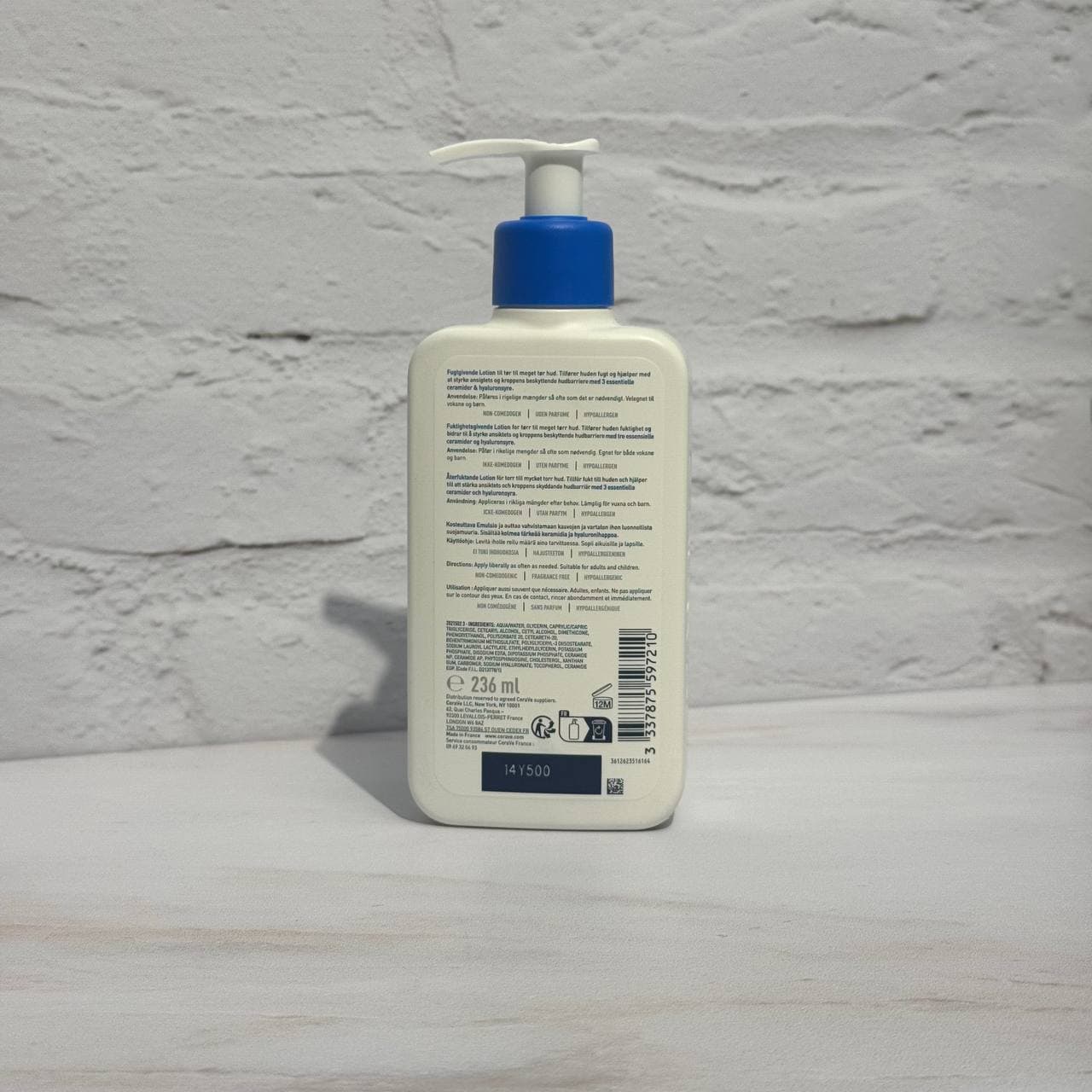 لوسیون مرطوب کننده صورت و بدن پوست خشک و خیلی خشک سراوی 236 میل CeraVe Moisturising Lotion for Dry to Very Dry Skin — تصویر ۵