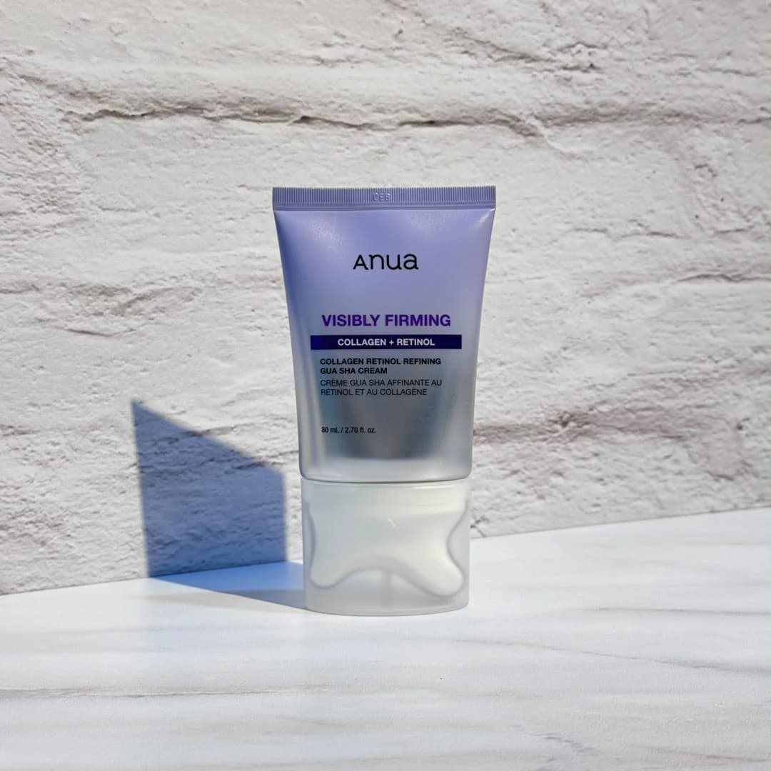 گواشا كرم کلاژن و رتينول آنوا ضد چروک، جوانساز و فرم دهنده 80 میل Anua Collagen + Retinol Refining Gua Sha Cream — تصویر ۳