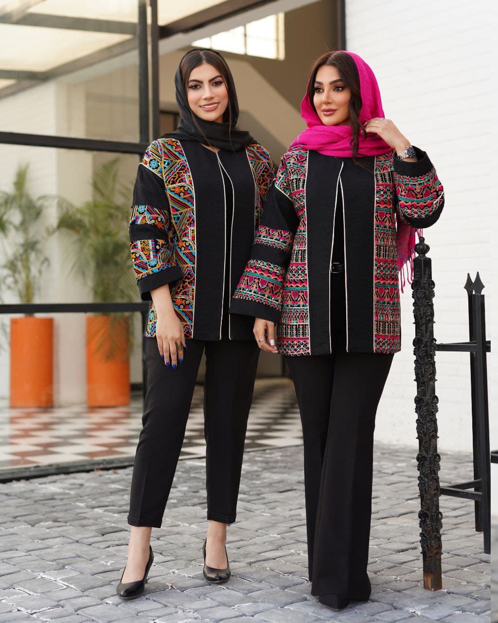 کت مجلسی سوزندوزی مغزی دوزی ویدا زنانه