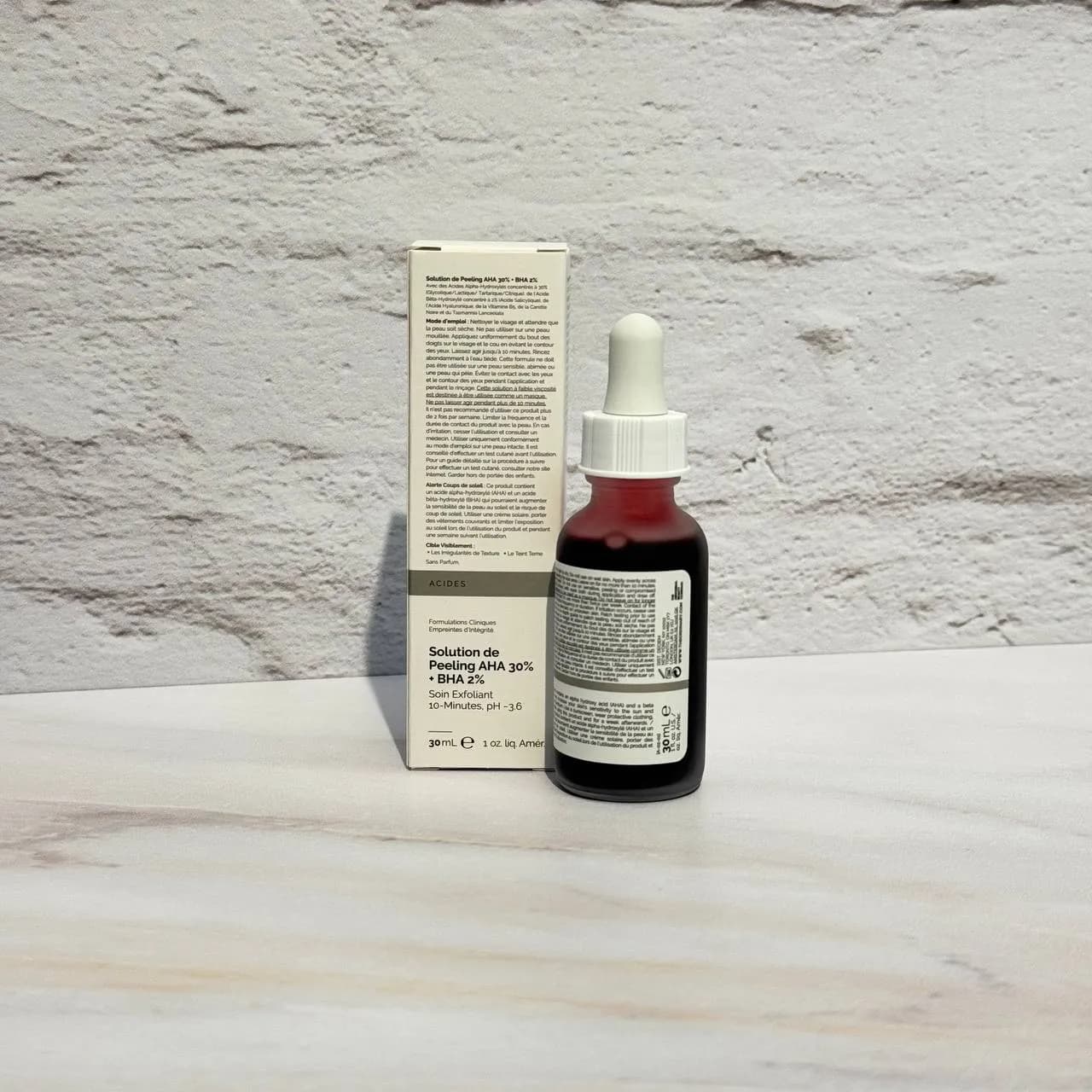سرم لایه بردار اوردینری پیلینگ THE ORDINARY Solution Peeling AHA 30% + BHA 2% — تصویر ۵