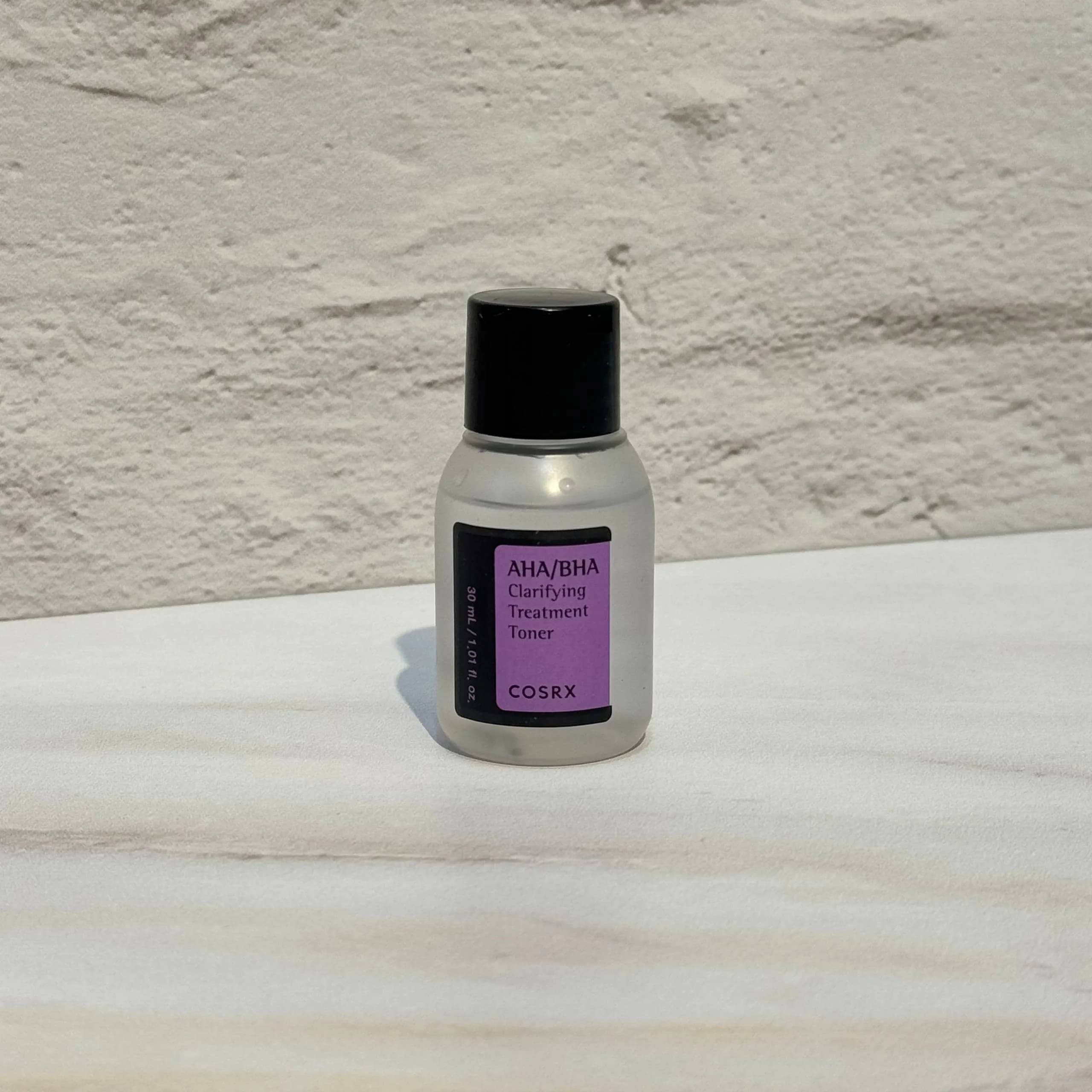 تونر لایه بردار درمانی آبرسان و شفاف کننده AHA-BHA کوزارکس 30 میل COSRX AHA-BHA Clarifying Treatment Toner