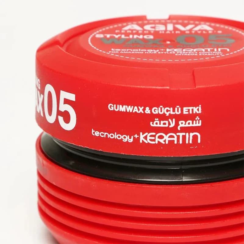 واکس مو آگیوا 05 حجم 175 میلی‌لیتر، حالت دهنده، براق کننده و درخشان کننده با قدرت حفظ حالت پنج‌گانه — تصویر ۴
