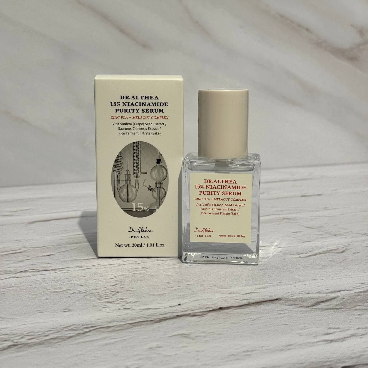 سرم روشن کننده نیاسینامید 15 درصد دکتر آلتیا Dr. Althea 15% Niacinamide Purity Serum