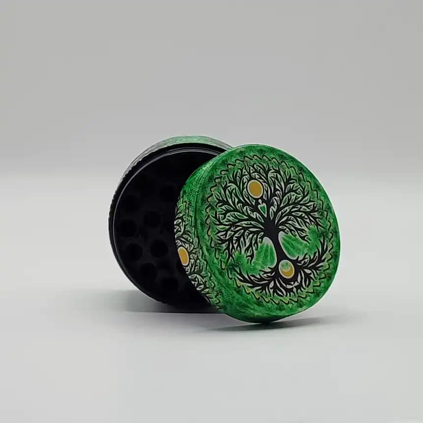 شیکر ۴ تیکه طرح درخت زندگی سبز (سایز متوسط) 🌳💚