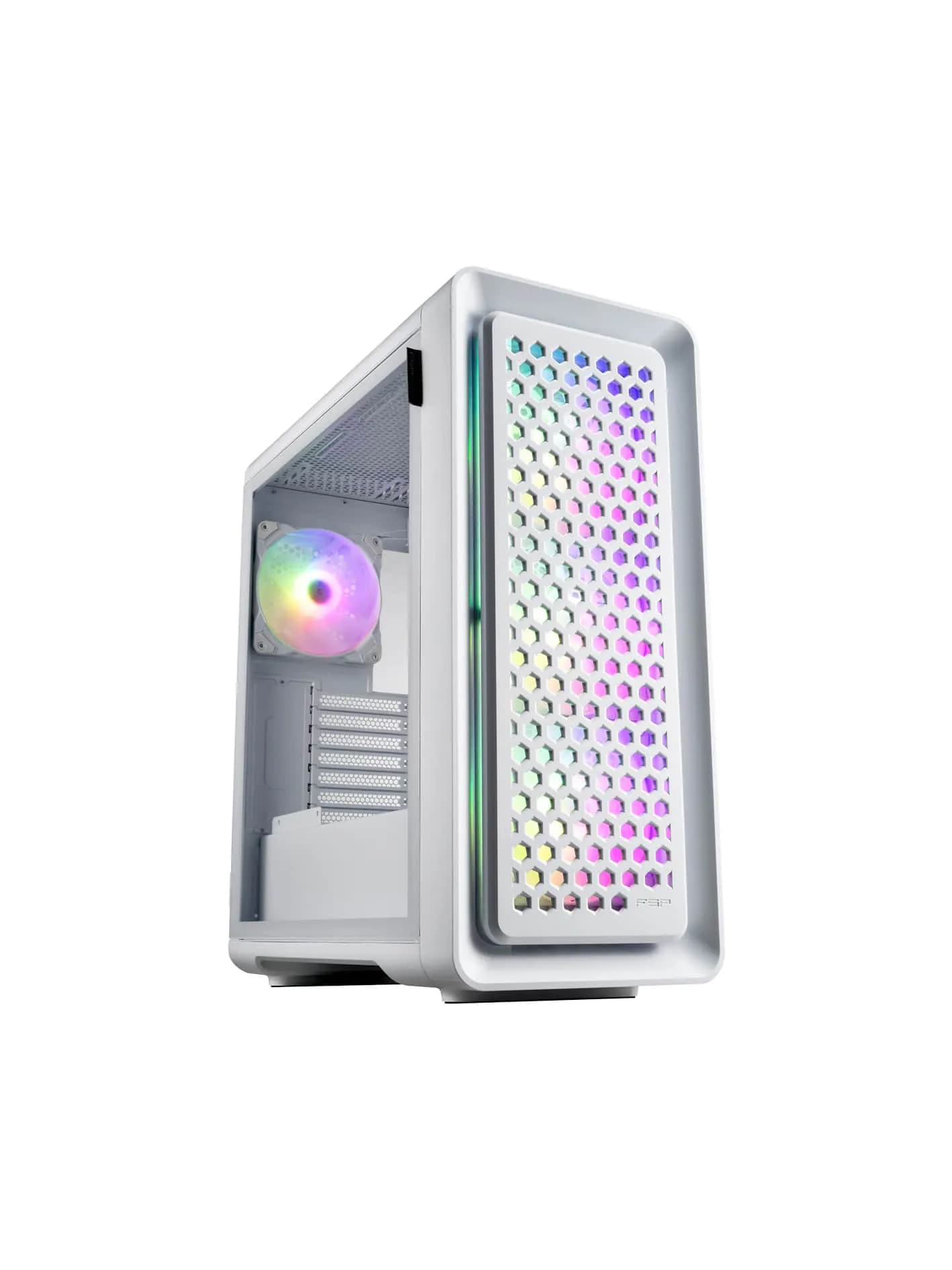 Case FSP CUT 593P WHITE کیس اف اس پی — تصویر ۳