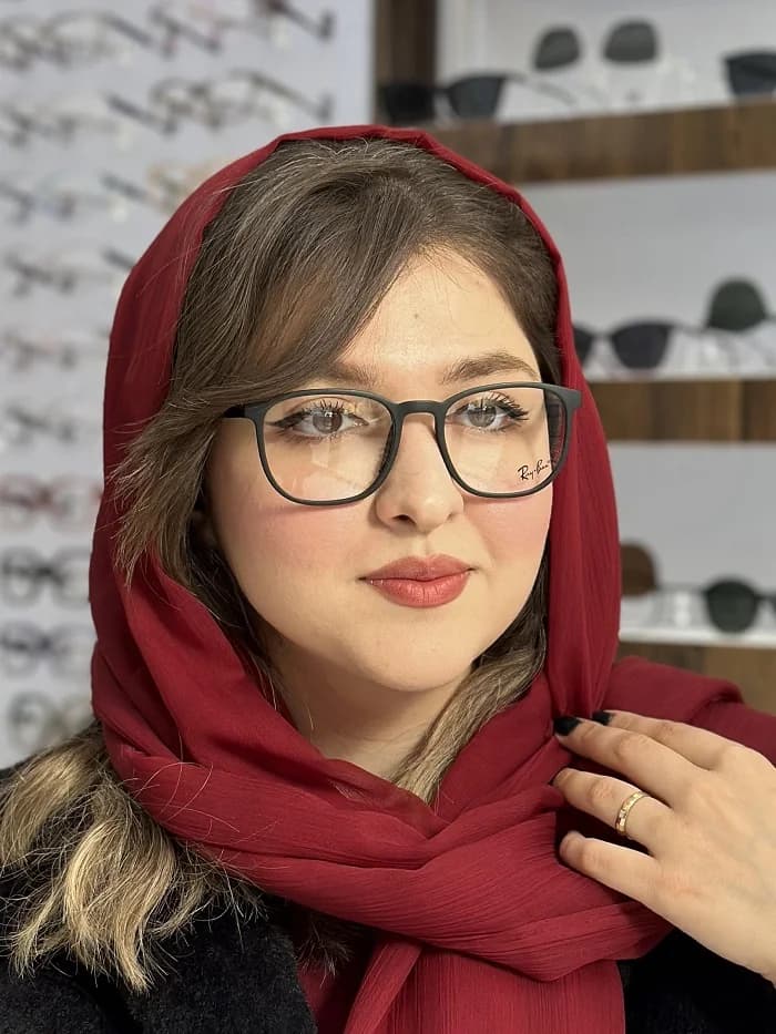 عینک طبی مردانه ریبن کد FA05-01 — تصویر ۱۰