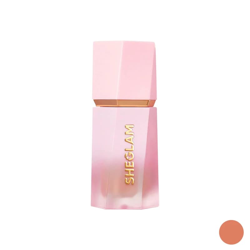 رژگونه مایع مات شیگلم مدل Bloom شماره Hush Hush — تصویر ۴