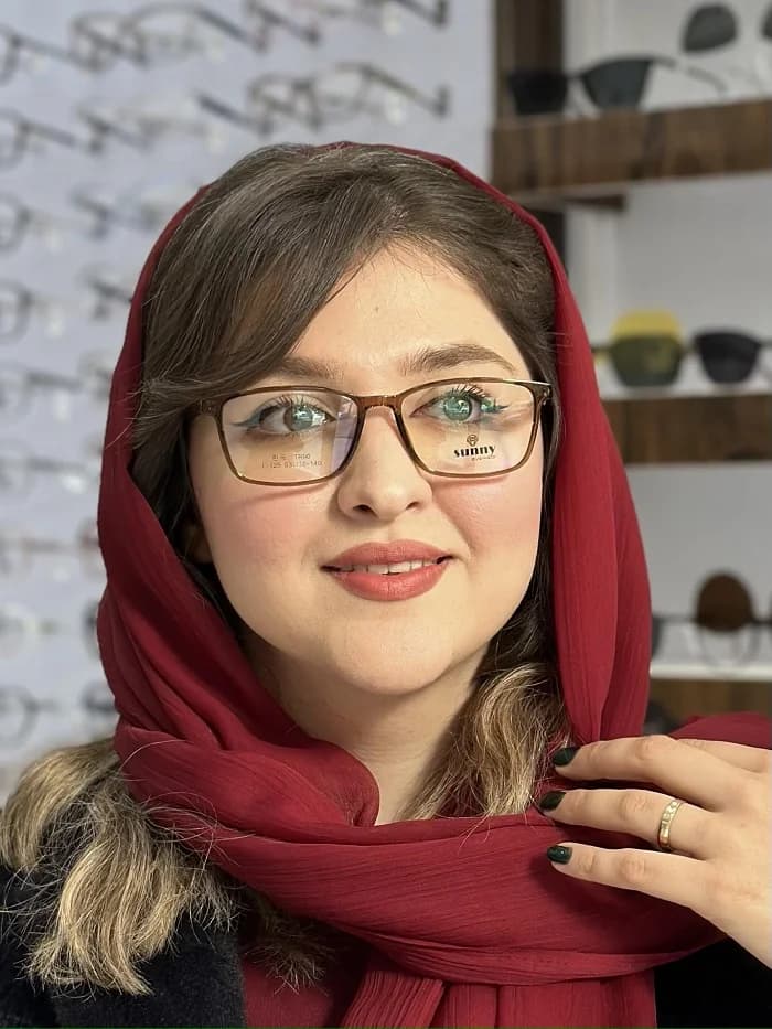 عینک طبی سانی زنانه کد L-125 — تصویر ۲