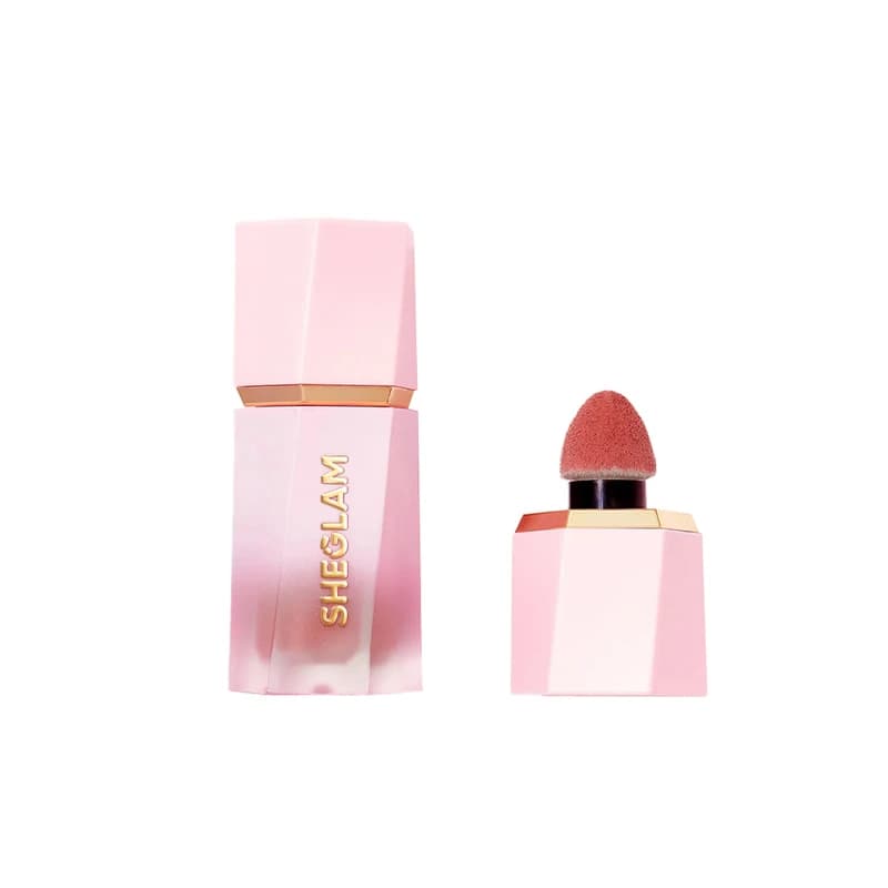 رژگونه مایع شیگلم مدل Rose Ritual با شماره رنگ 62، بافت کرمی، پیگمنت بالا، ماندگاری طولانی، ضد لک و حاوی ویتامین C — تصویر ۴