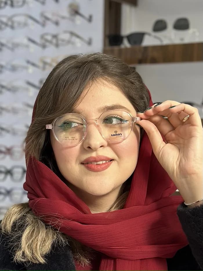 عینک طبی سانی زنانه کد L-143 — تصویر ۲
