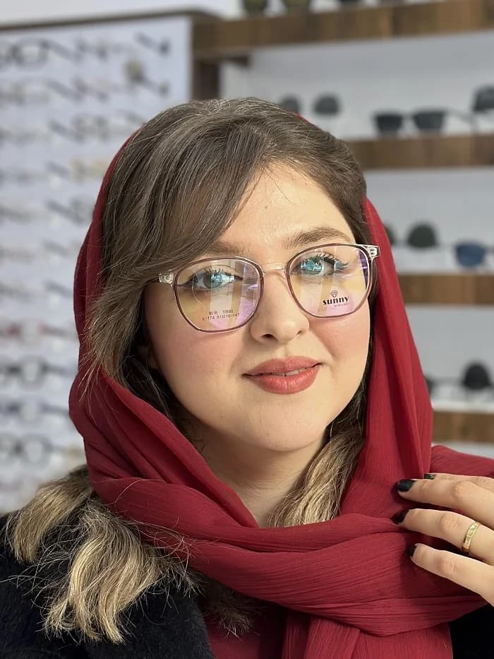عینک طبی سانی زنانه کد L-174 — تصویر ۱۰
