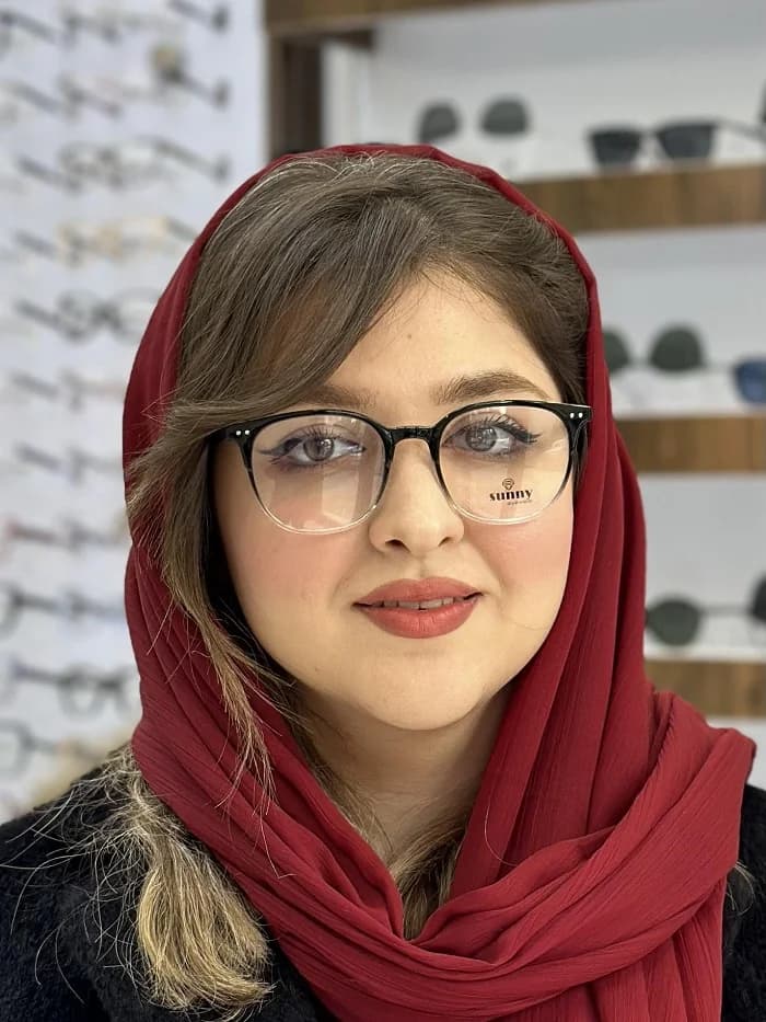 عینک طبی سانی زنانه کد L-213 — تصویر ۱۰
