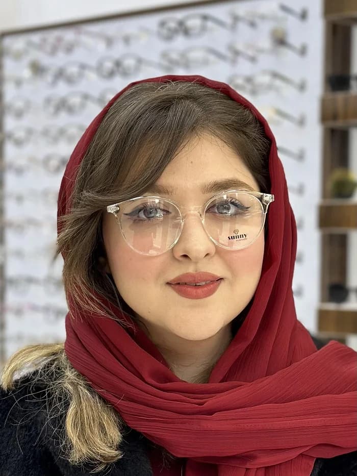 عینک طبی سانی زنانه کد L-220 — تصویر ۲
