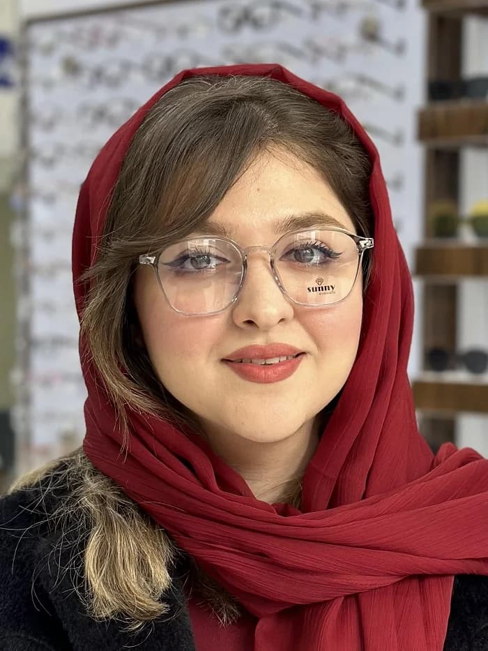 عینک طبی سانی زنانه کد L-221 — تصویر ۱۰