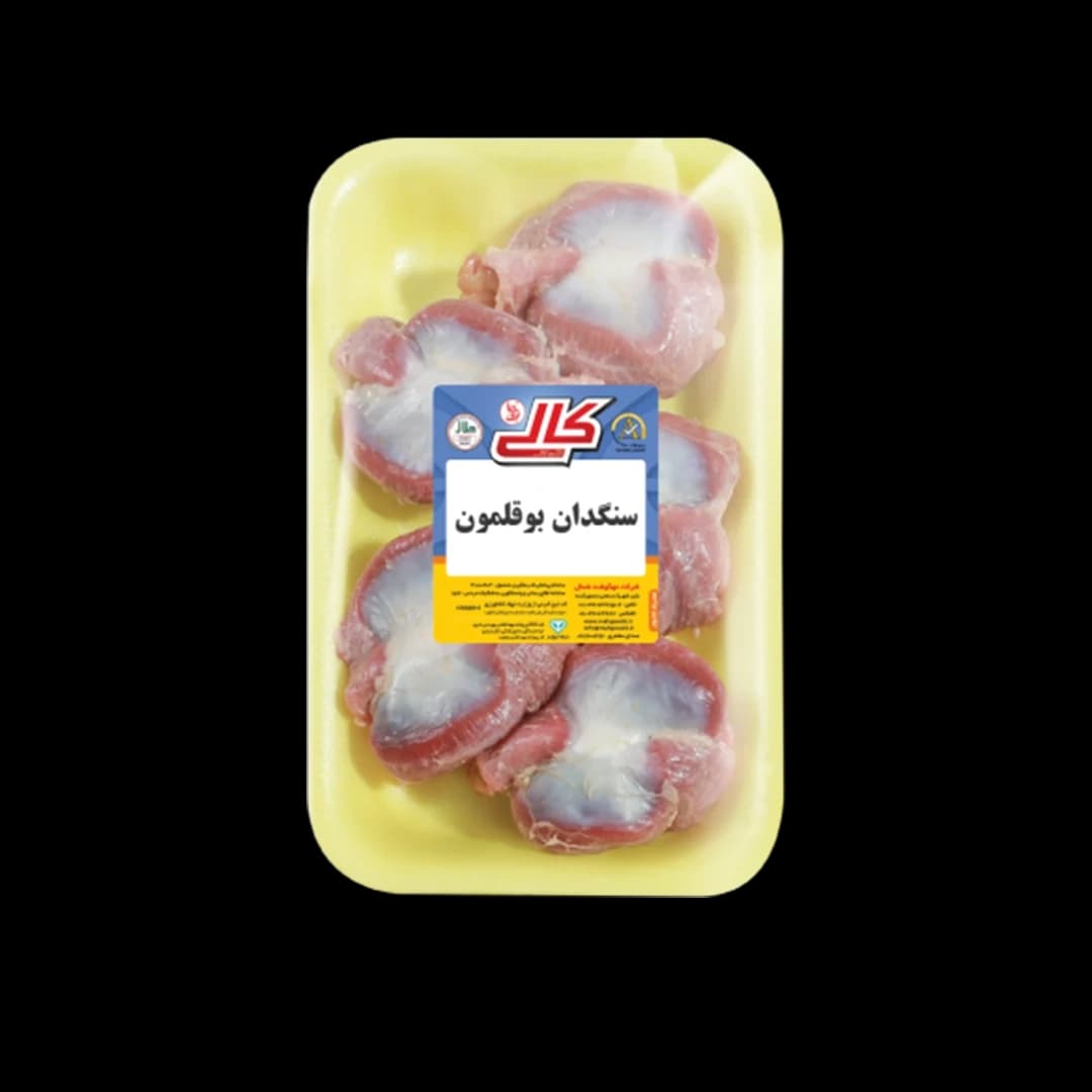 سنگدان بوقلمون
