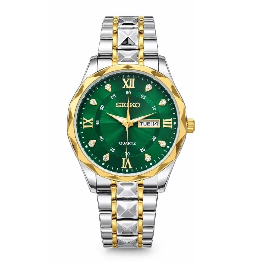 ساعت مچی مردانه سیکو مدل الماسی رنگ ثابت