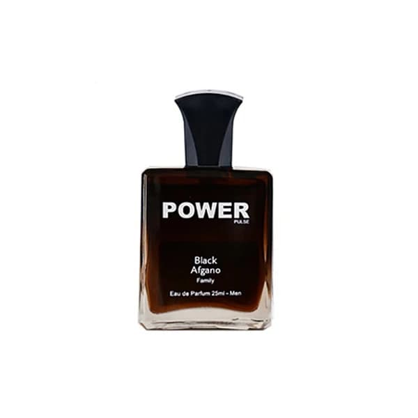 عطر جیبی مردانه پاور پالس مدل بلک افغان Black Afgano Family حجم 25 میلی لیتر — تصویر ۳