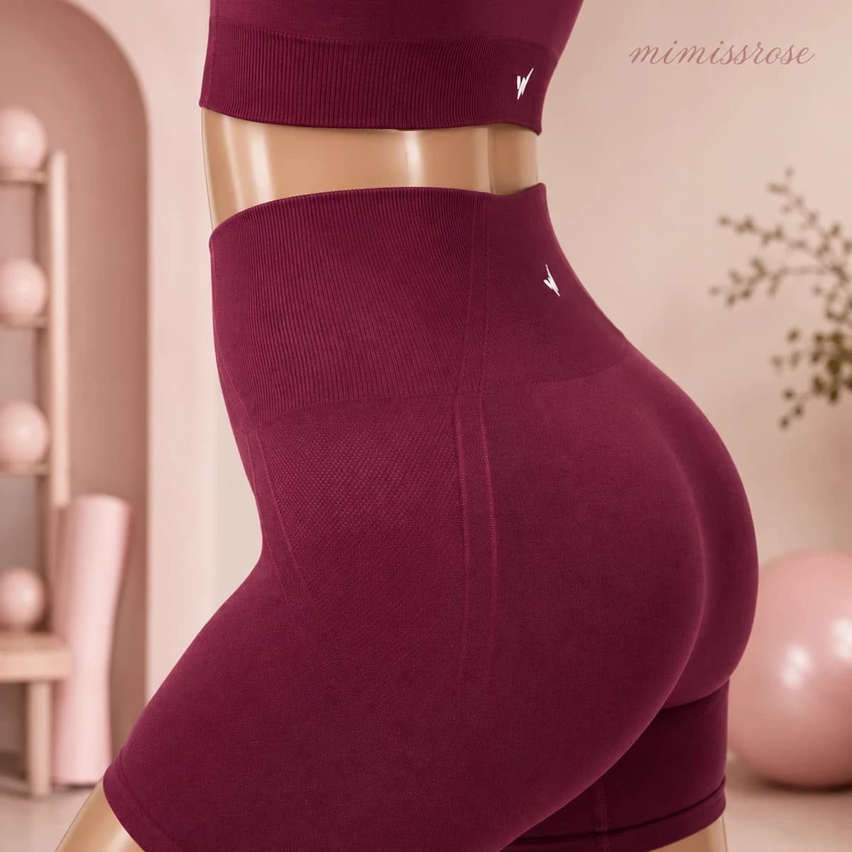 شلوارک بایکر زنانه Wosster Cotton مدل کمر پهن — تصویر ۳