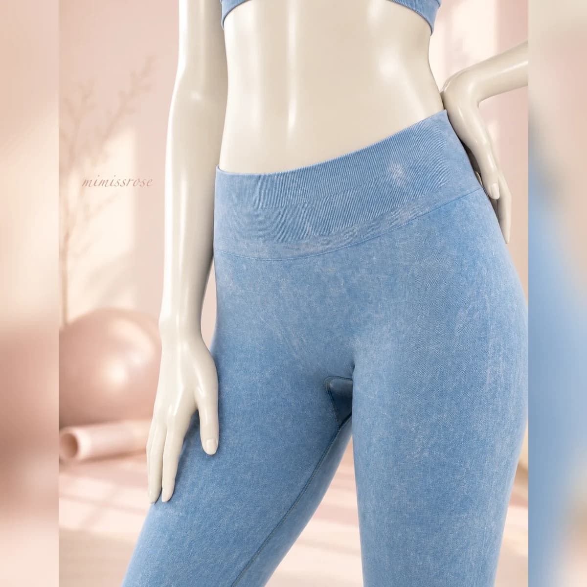 لگ ورزشی زنانه Wosster Cotton مدل Seamless — تصویر ۲
