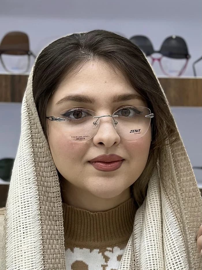 عینک طبی زنانه زنیت کد ZE-6043 — تصویر ۱۰