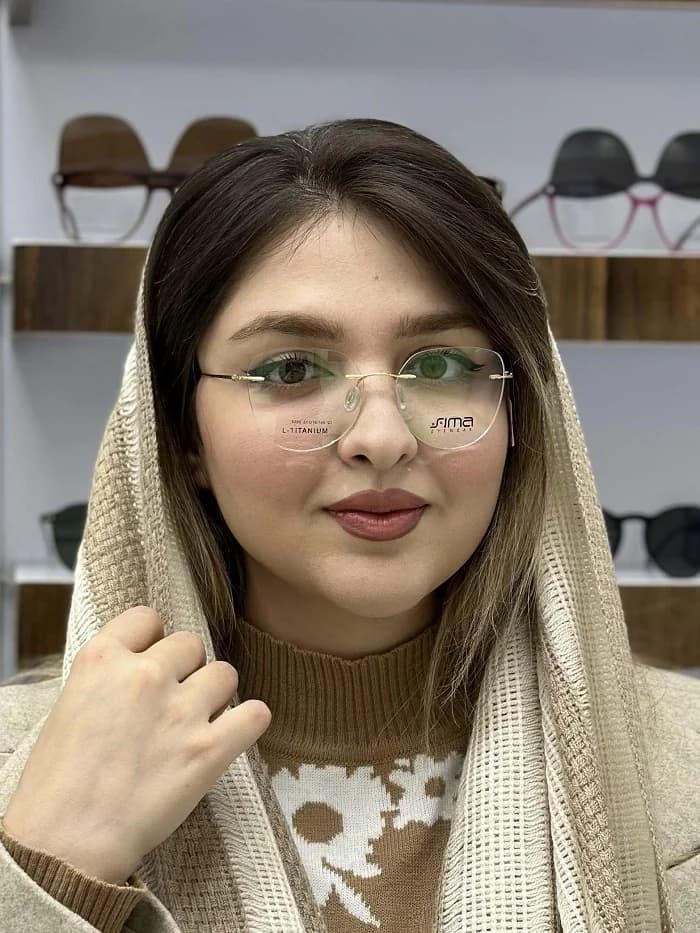 عینک طبی زنانه سیما کد 6059 — تصویر ۲
