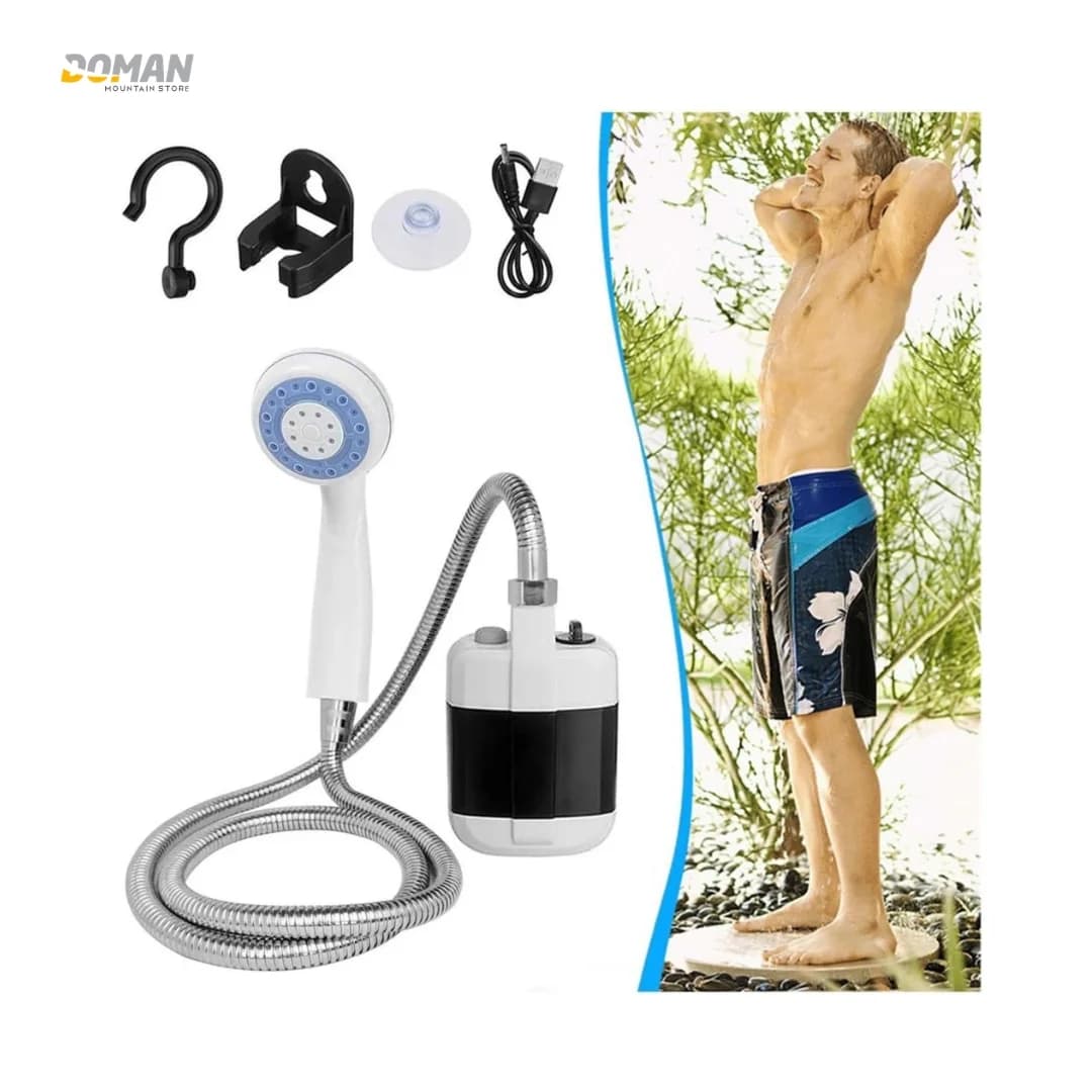 دوش شارژی مدل Portable Outdoor Shower — تصویر ۹