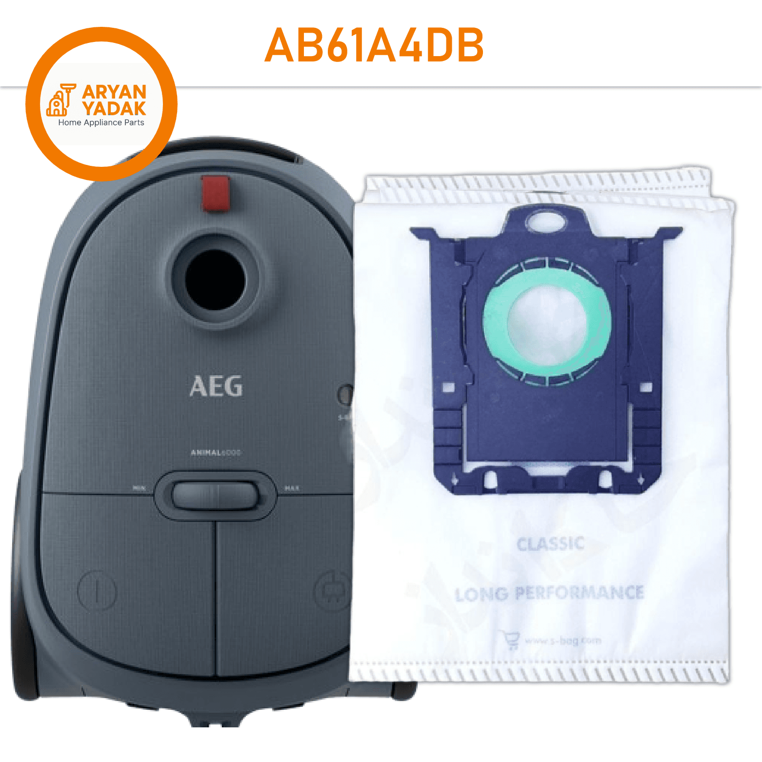 پاکت جاروبرقی آاگ مدل AEG AB61A4DB میکروفیلتر 4 عددی — تصویر ۴