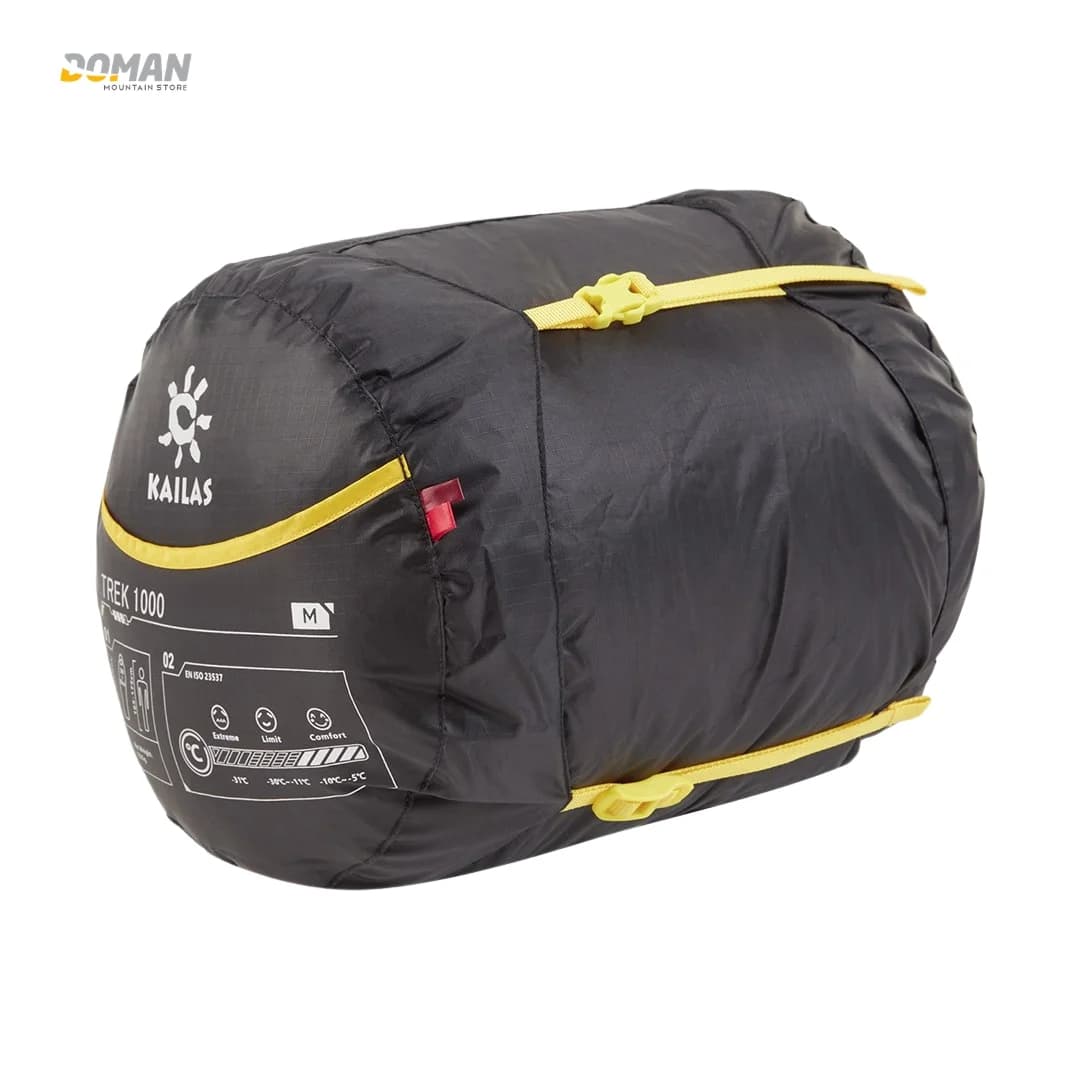 کیسه خواب کوهنوردی کایلاس مدل ترک هزار TREK 1000 پر غاز 90/10 کد: KB2301104 — تصویر ۱۲