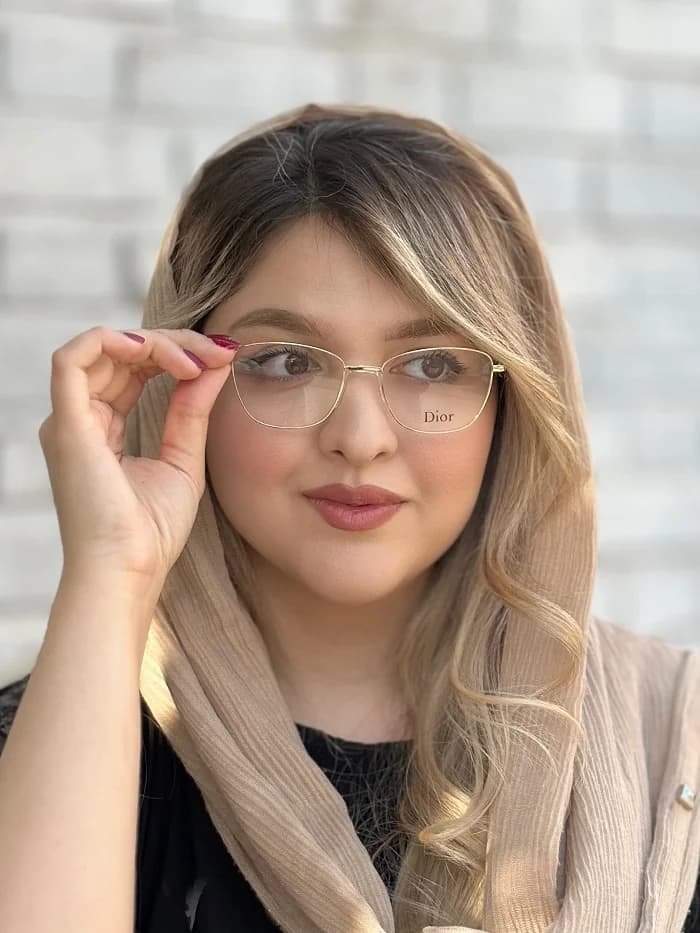 عینک طبی زنانه دیور کد 0706 — تصویر ۹