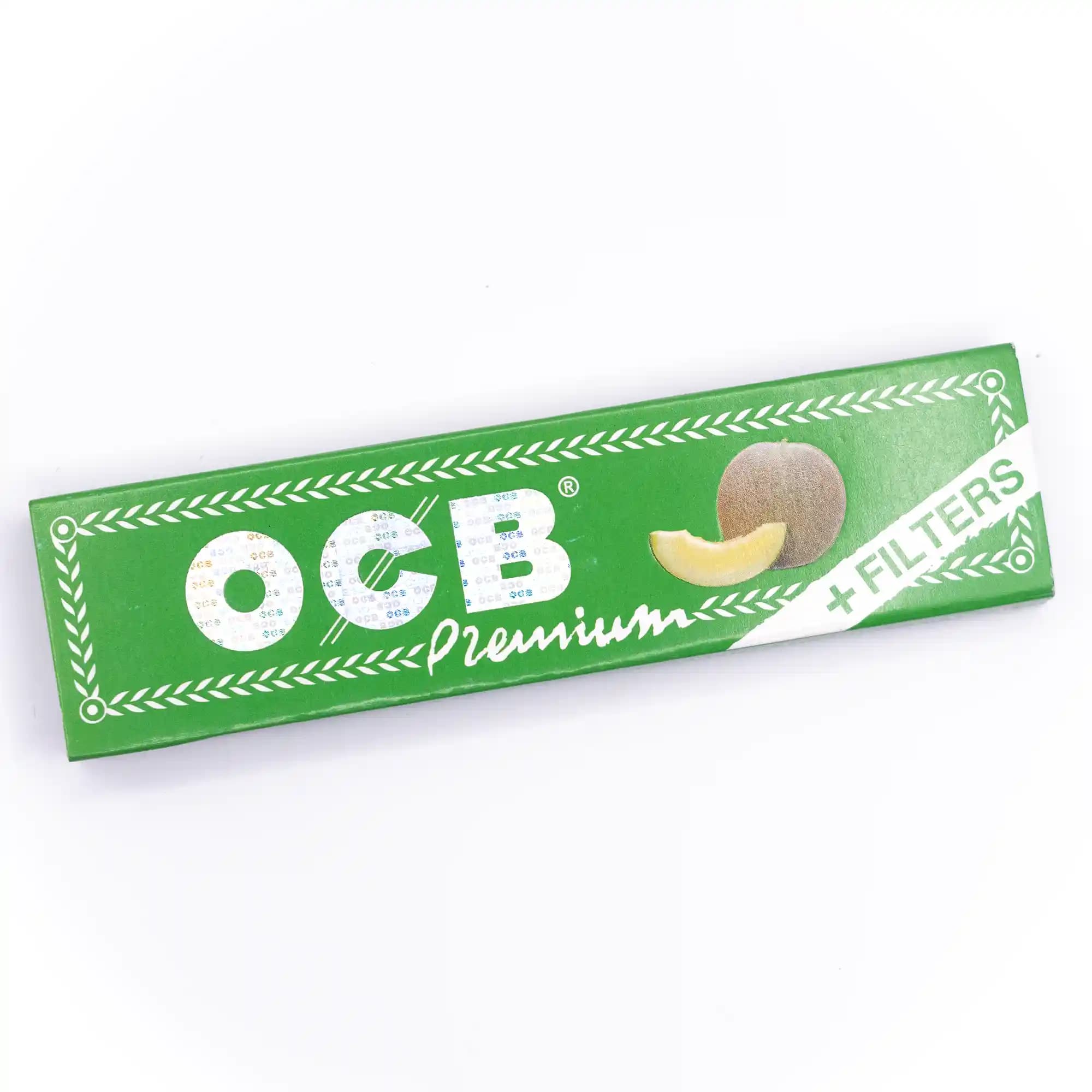 پیپر فیله دار OCB طعم دار طالبی High Copy ( کاغذ سبز )