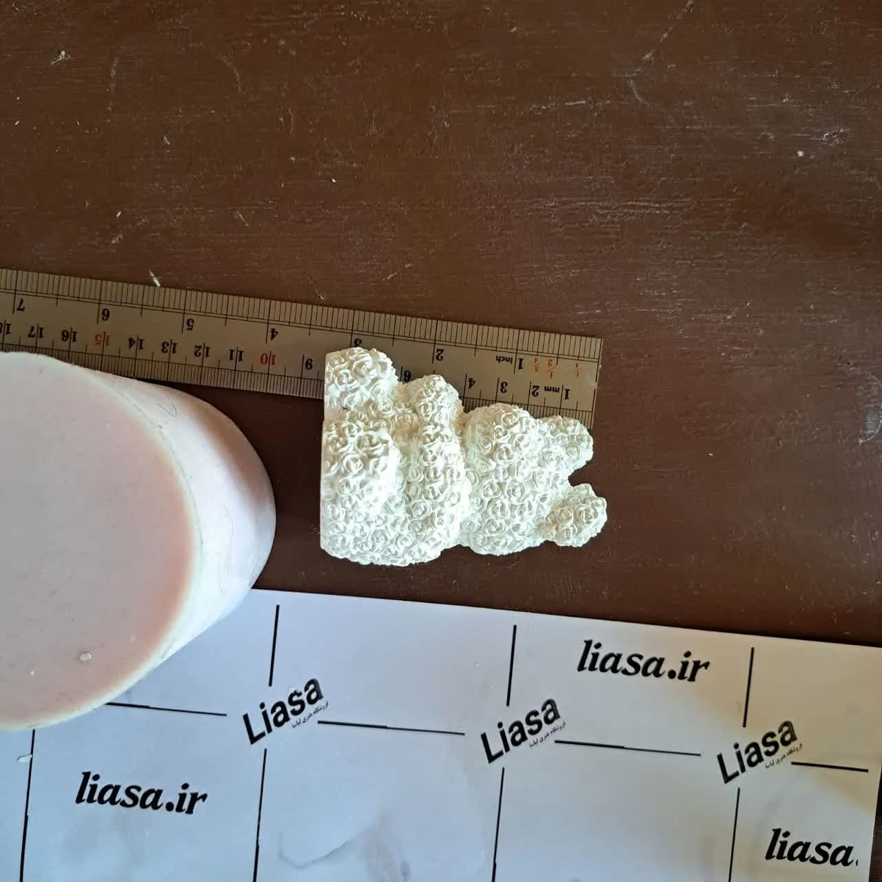 قالب سیلیکونی خرس تدی گلدار 8 سانتی — تصویر ۲