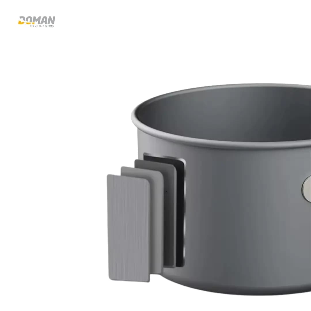 ماهیتابه کوهنوردی و طبیعت گردی نیچرهایک مدل آلومینیومی هفت اینچ ویلد آلومینیوم آلوی پات کد CNK2450CF010 — تصویر ۲