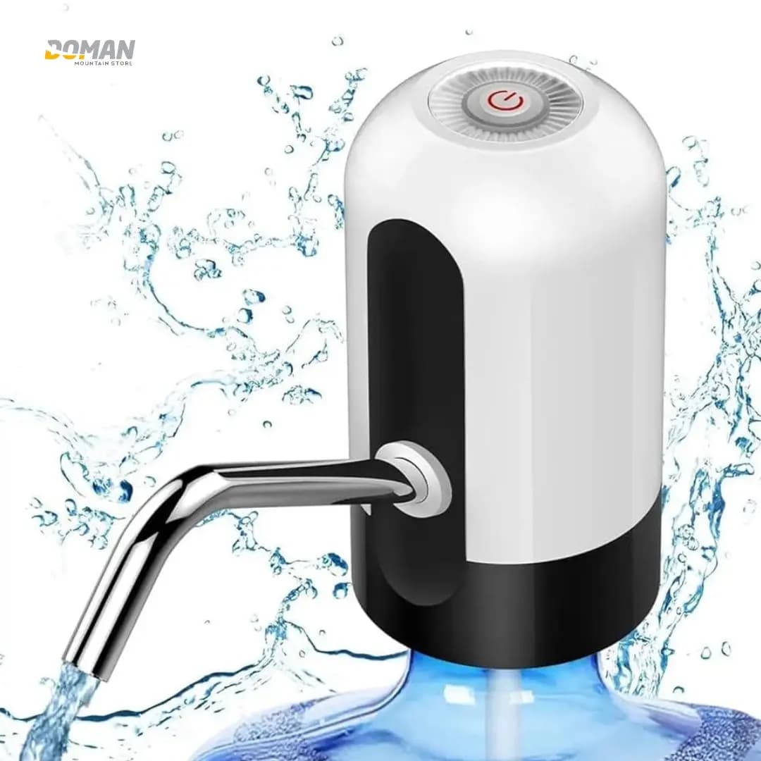 پمپ آب سفری همراه اتوماتیک شارژی مدل ودر دیسپنسر تک حالته کد ZX-115