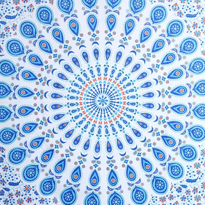 بکدراپ پرده‌ای طرح ماندالا کد 2197 — تصویر ۶