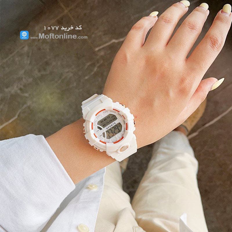 حراج ویژه ساعت اسپرت دیجیتالی کد 1077 — تصویر ۴