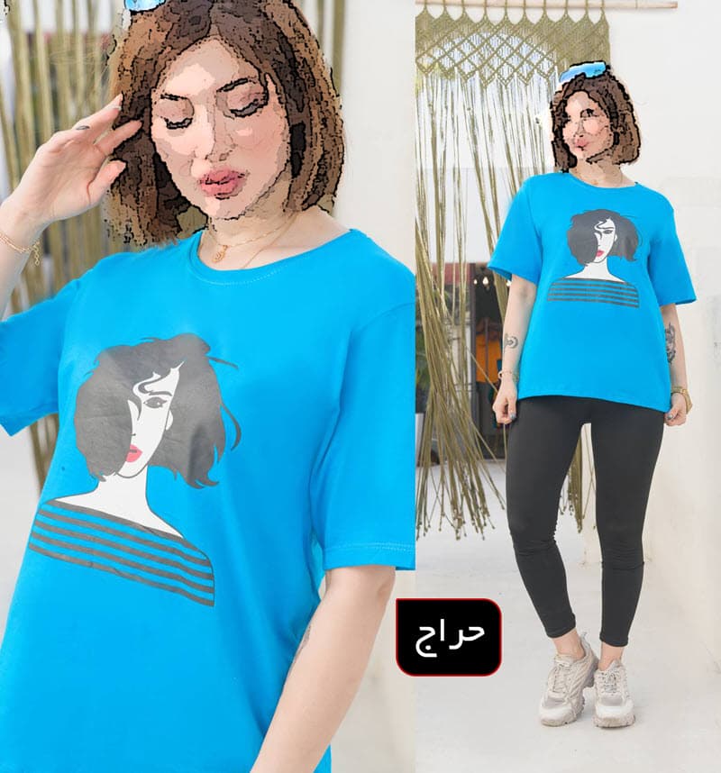 حراج تیشرت زنانه ایزابلا کد 997 — تصویر ۳